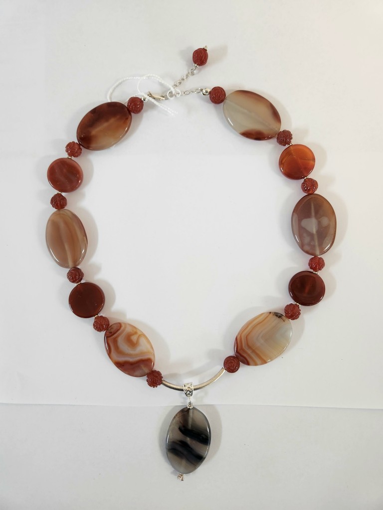 Agate & Carnelian Necklace