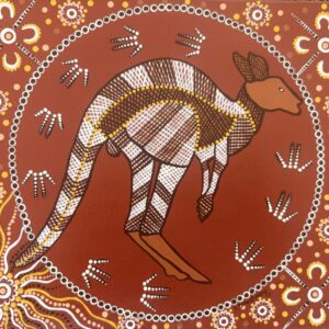 Kangaroo - Painting - Irene Bowyer